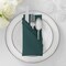 Lann's Linens Set of 144 Cloth Dinner Napkins, 17-inch Polyester Napkins, Washable and Reusable Fabric for Weddings, Hotels, Restaurants